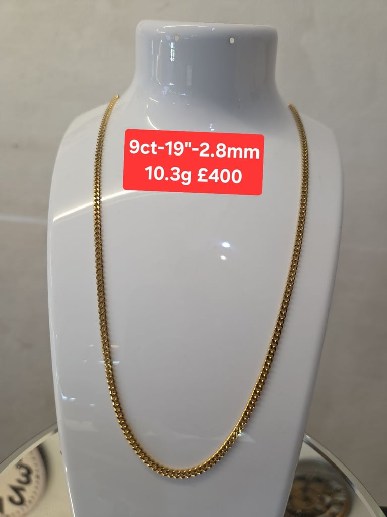 🔥 9ct gold chain 