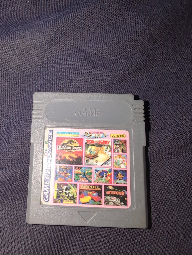  32 in 1 for gameboy USA colour advance game