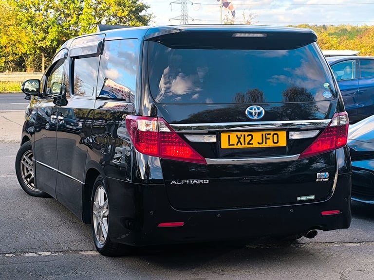 2012 Toyota Alphard 2.4 Hybrid 7 Seats PS CC Leather D-Roof Executive Lounge ULEZ Free MPV Petrol...