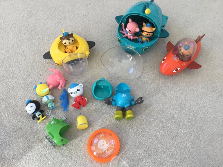 Octonauts characters, gups and figures
