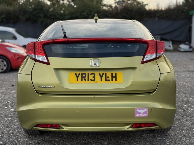 HONDA CIVIC 1.8 i-VTEC SE Yellow Manual Petrol 2013