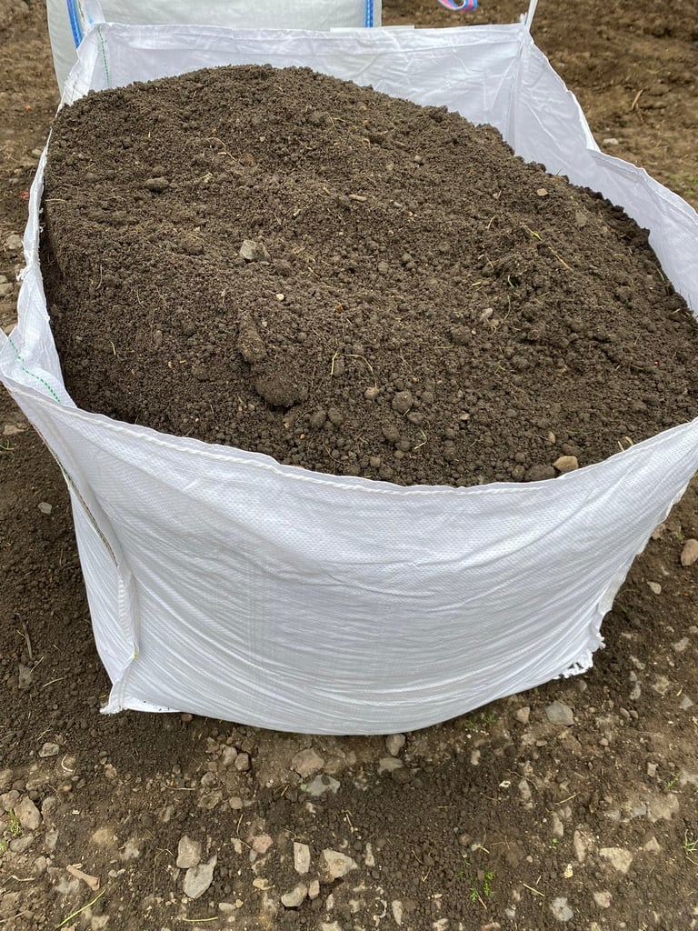 Topsoil £25 Type 1 £25 a ton . Turf mix £35 Aggregates. Logs skips 