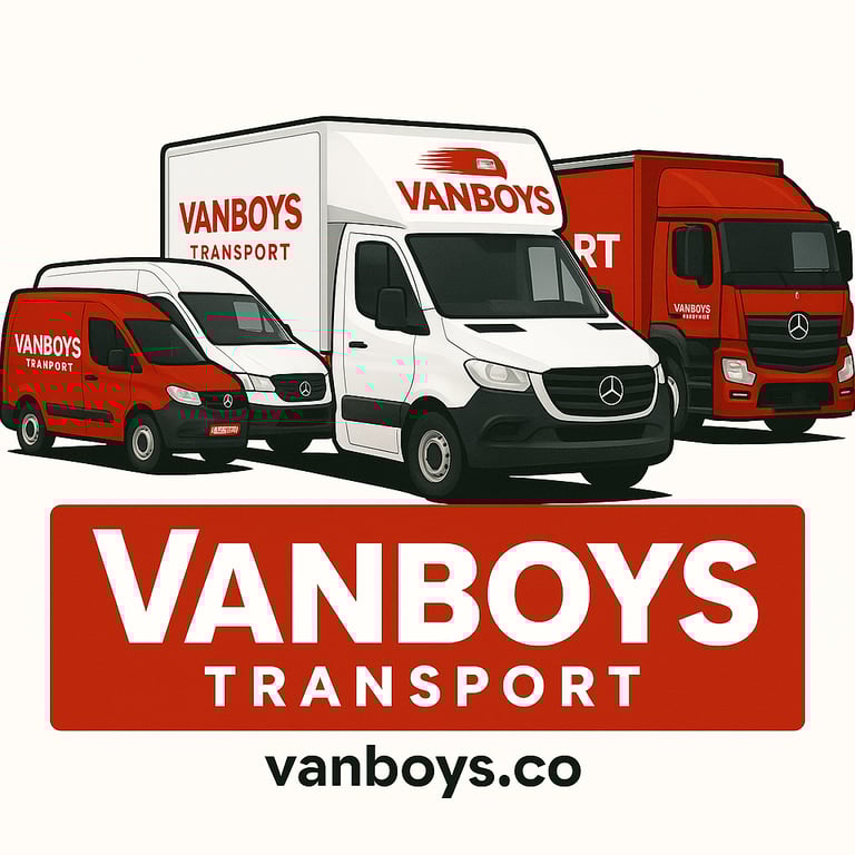 Man And Van Removals Moving Pallet Delivery Service 3.5 7.5 tonne lorry Luton truck With A Tail Lift