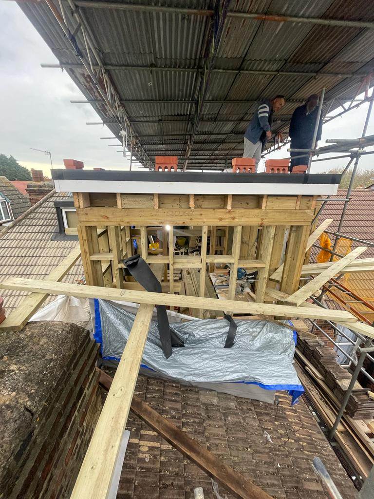 image for Construction Roof Roofing for any House Builds Loft Conversions New Builds Dormer Velux