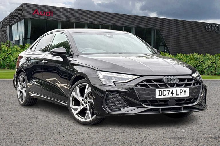 2024 Audi A3 35 TFSI Black Edition 4dr Saloon Petrol Manual