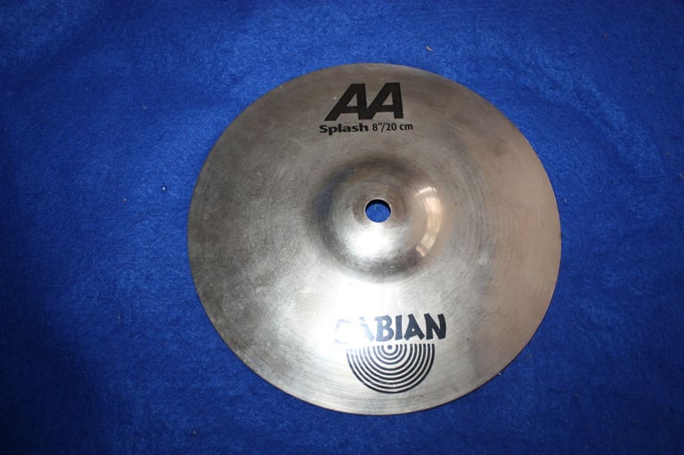 Sabian AA Series 8 inch Splash Cymbal 137 grams ~ Great Condition ~ £75 ono