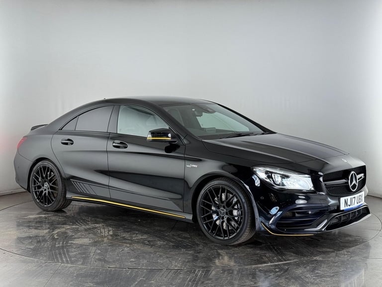 image for  Mercedes-Benz CLA 2.0 CLA45 AMG Yellow Night Edition Coupe SpdS DCT 4MATIC Euro 6 (s/s) 4dr Petr...