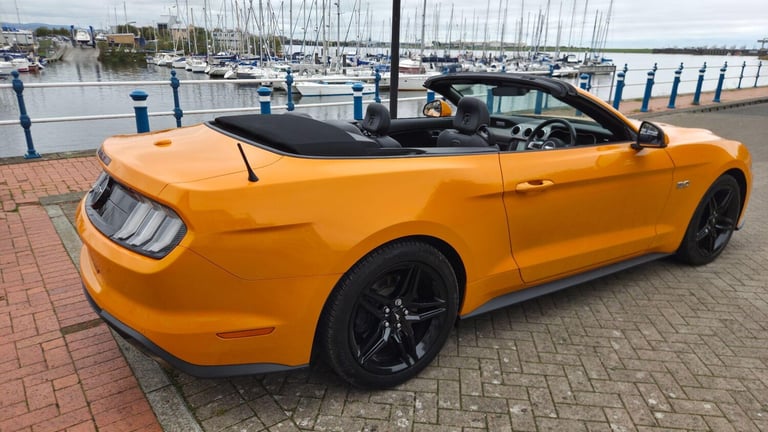 2018 Ford Mustang 5.0 V8 GT SelShift Euro 6 2dr CONVERTIBLE Petrol Automatic
