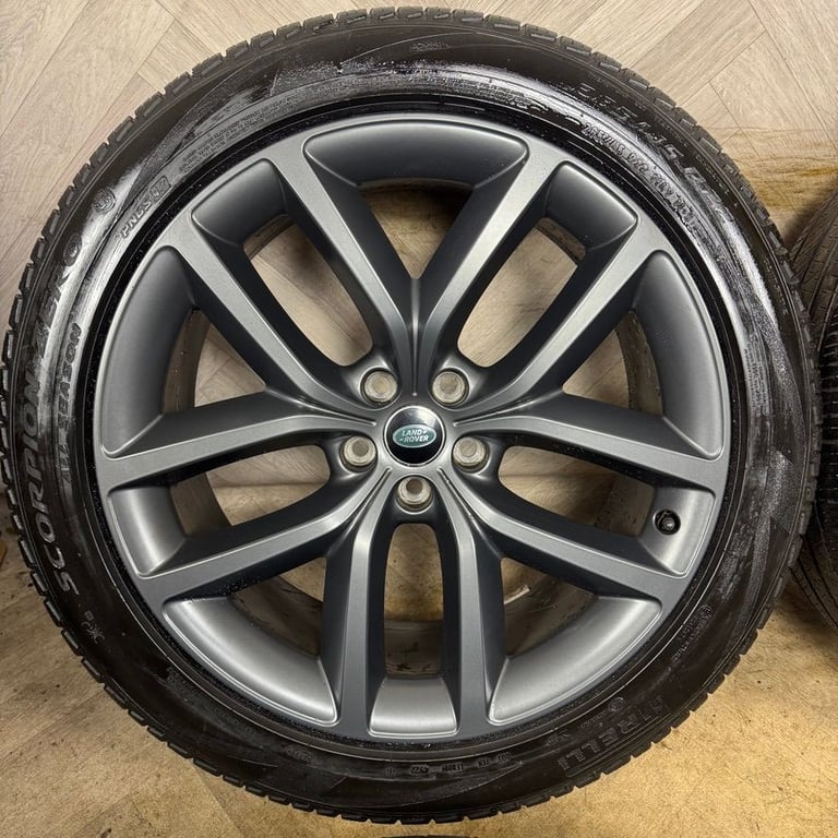 22'' GENUINE RANGE ROVER SPORT GREY L461 L460 NEW MODEL 5127 WHEELS TYRES ALLOYS