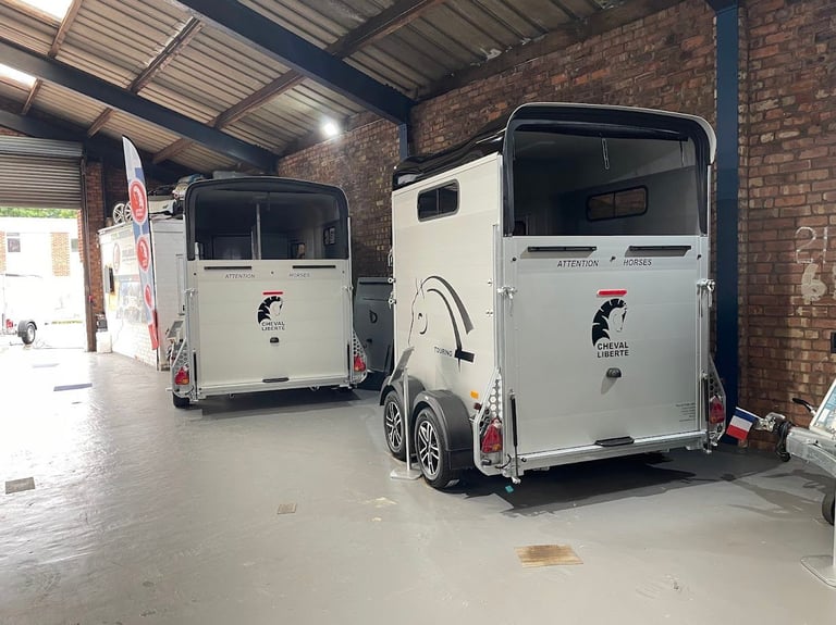 Cheval Liberte Touring Country 2 horse trailer with tack room, Brand New, £6800 + VAT