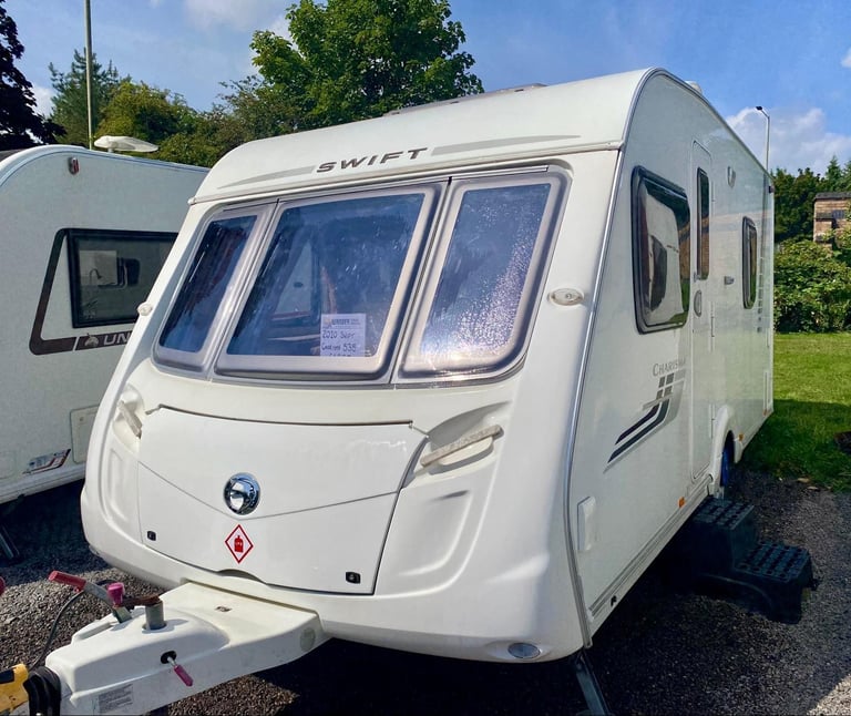 2010 Swift Charisma 535. 4 Berth, Fixed Bed, Touring Caravan