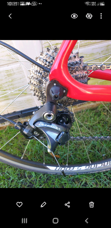 SPECIALIZED TARMAC EXPERT CARBON ROAD BIKE 