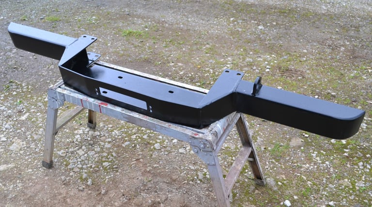 image for Land Rover Defender 90 and 110 Heavy Duty Steel Winch Bumper