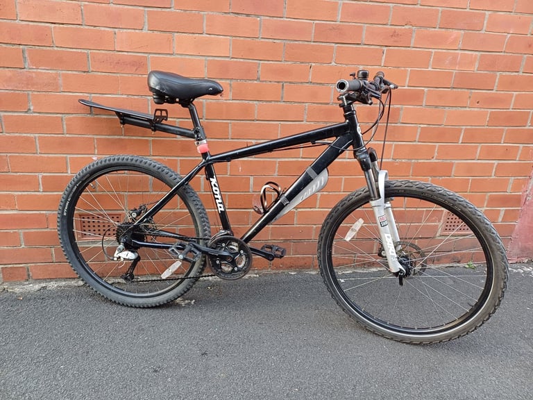 Kona Mountain , City Bike - lightweight aluminium frame , front RockShok suspension , Deore shifters