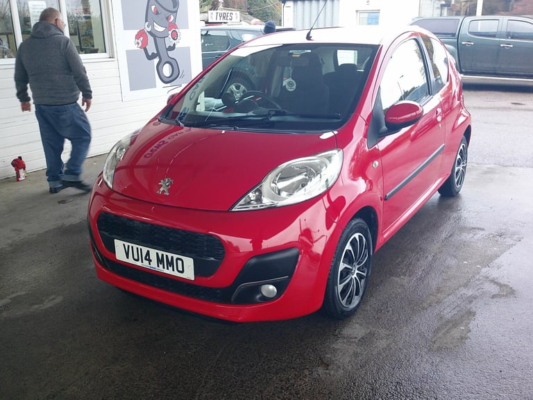 2014 Peugeot 107 1.0 Active 3dr HATCHBACK Petrol Manual