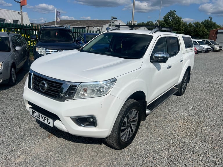 2019 NISSAN NAVARA Double Cab Pick Up Tekna 2.3dCi 190 4WD Auto LEATHER 101k