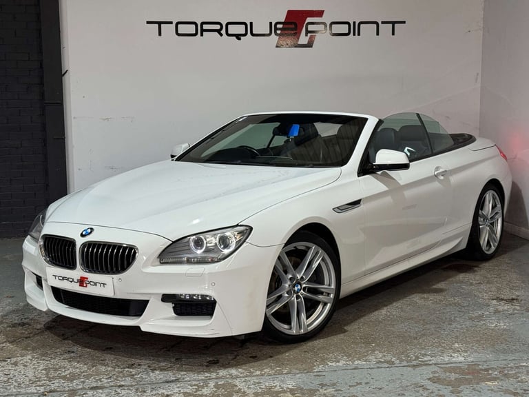 2013 BMW 6 Series 3.0 640d M Sport Auto 2dr Convertible Diesel Automatic