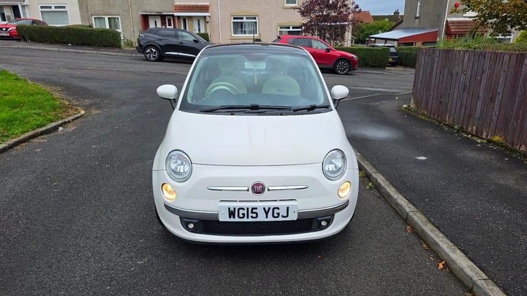 Fiat 500 Lounge, 875cc turbo, low miles