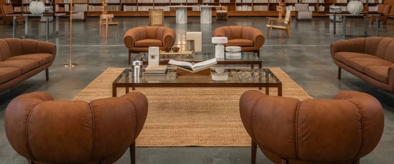 image for Glass Iron Coffee Table