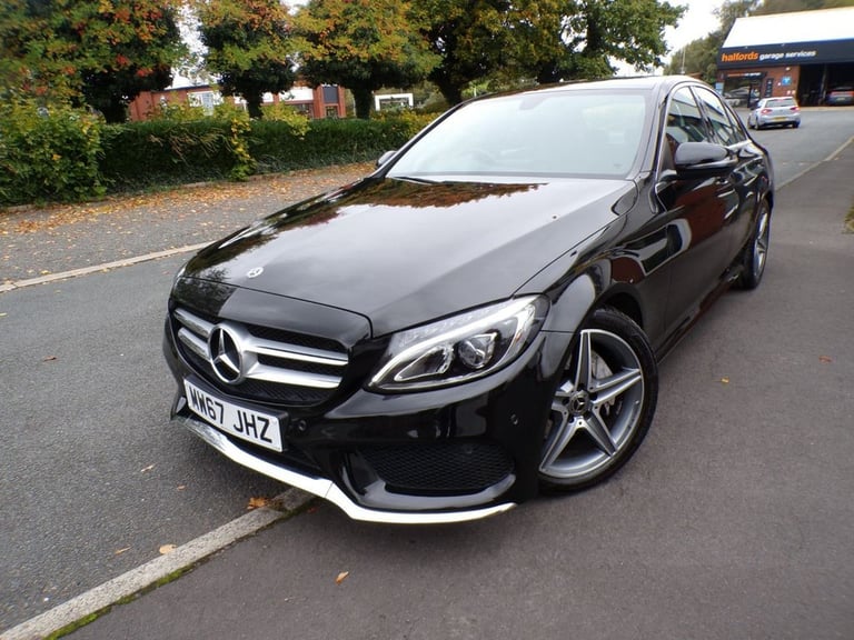 2017 Mercedes-Benz C Class 2.0 C200 AMG Line Saloon 4dr Petrol G-Tronic+ Euro 6 (s/s) (184 ps) Sa...