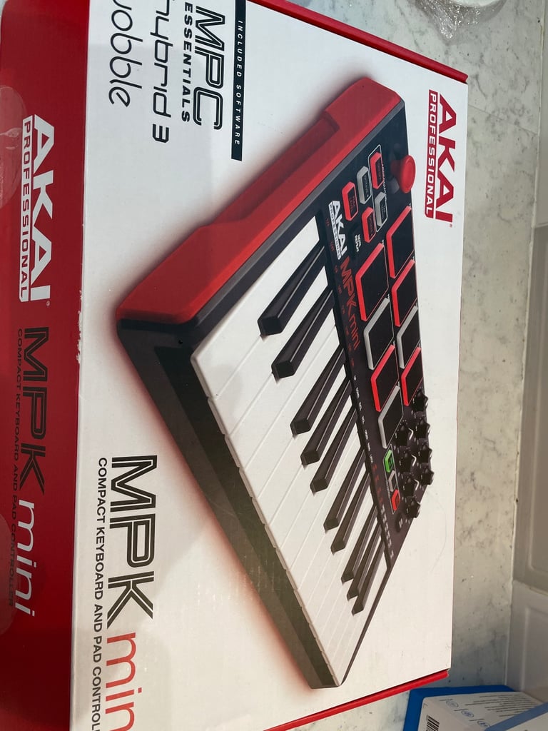 image for Akai mini keyboard and controller 