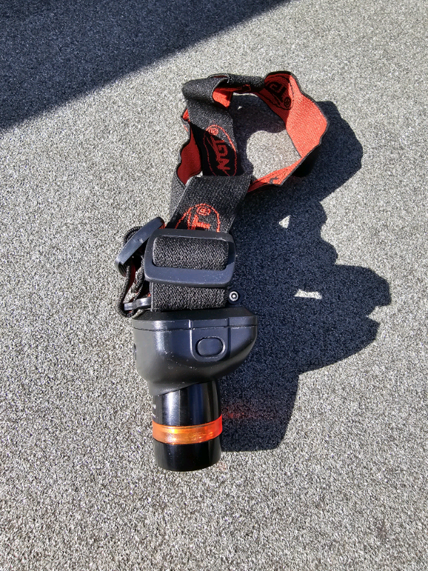 NGT Head Lamp Torch 300 Lumen High Powered Zoom Light Fishing - New. Carp,fishing, camping.