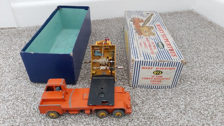 Dinky Toys 972 - Vintage 20 Ton Lorry Mounted Crane