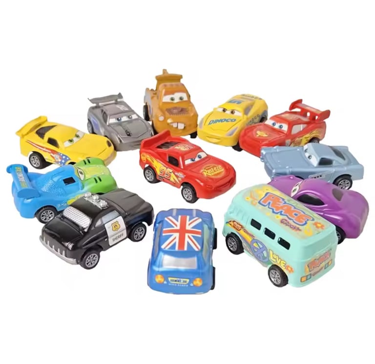 12 PCs car set for kids Disney