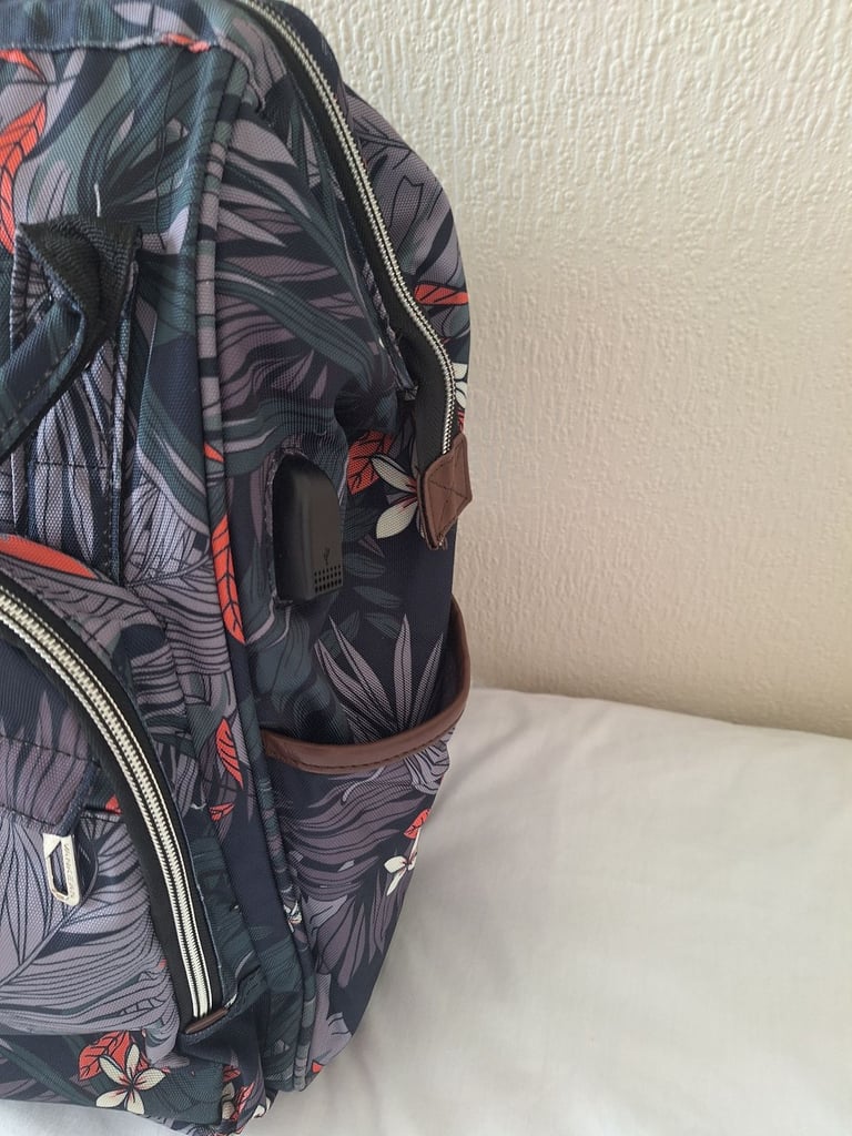 Purple mix backpack