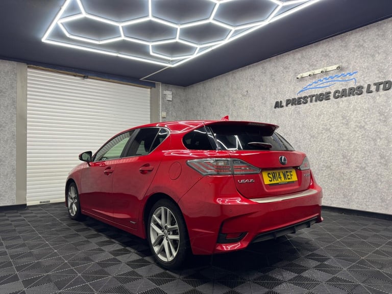 2014 Lexus CT 1.8 200h Advance CVT Euro 6 (s/s) 5dr HATCHBACK Petrol/Electric Hybrid Automatic
