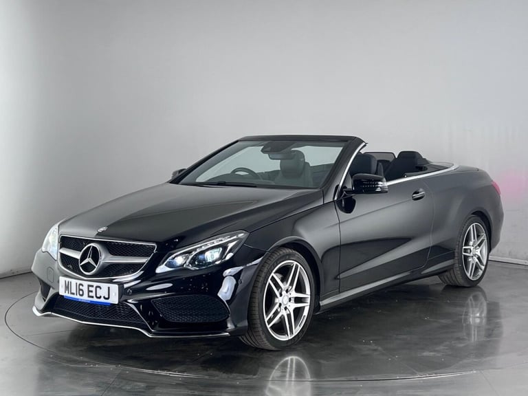 2016 Mercedes-Benz E Class E220 BlueTEC AMG Line Premium 2dr 7G-Tronic CONVERTIBLE DIESEL Automatic