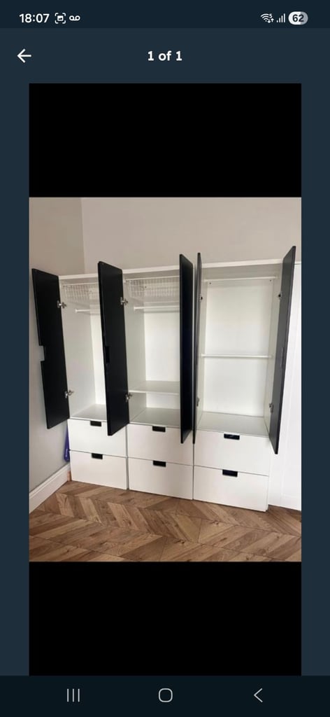 Kids wardrobes x3 available 
