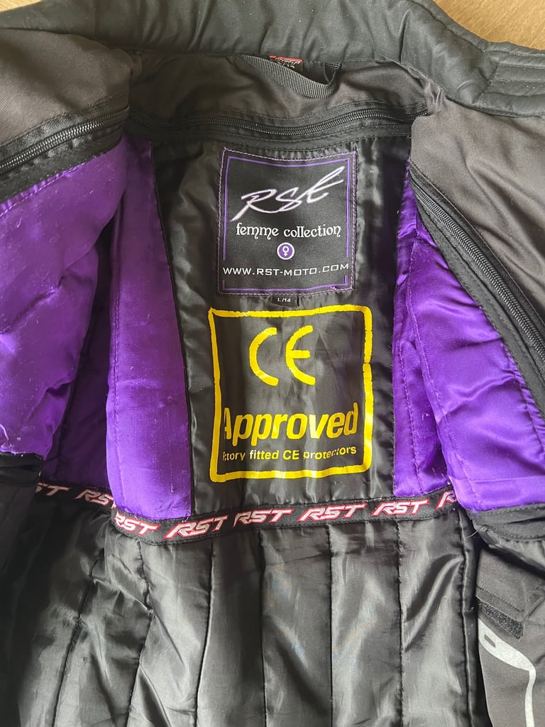 RST femme collection large motorcycle jacket 