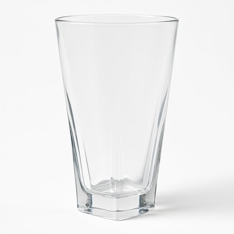 image for Set of 10 Tall Heavy-Thick Glass Tumblers – Excellent Condition
