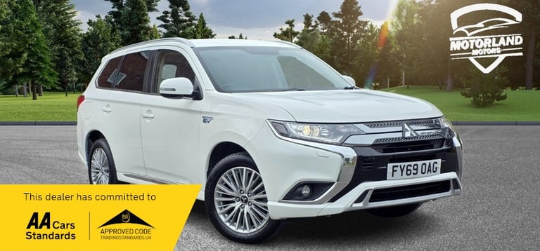 2019 Mitsubishi Outlander 2.4h TwinMotor 13.8kWh Juro CVT 4WD Euro 6 (s/s) 5dr ESTATE Hybrid Auto...