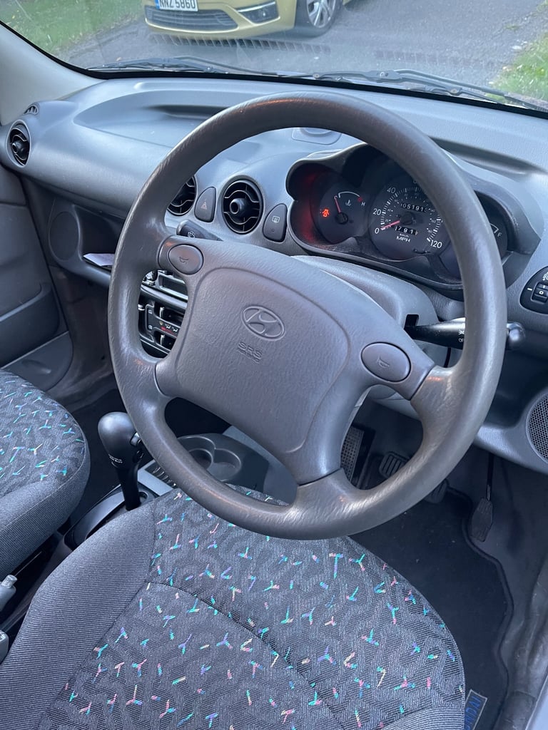 Automatic Hyundai Amica, 5 doors, LOW MILEAGE, 2000, 1L engine