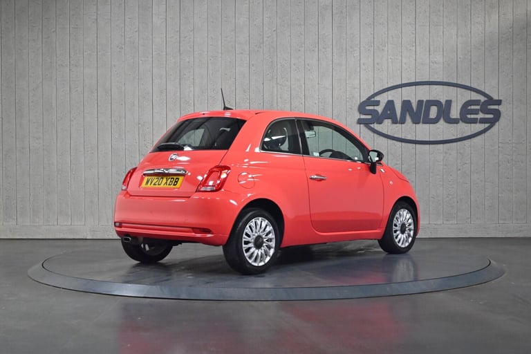 2020 Fiat 500 1.2 Lounge Euro 6 (s/s) 3dr HATCHBACK Petrol Manual
