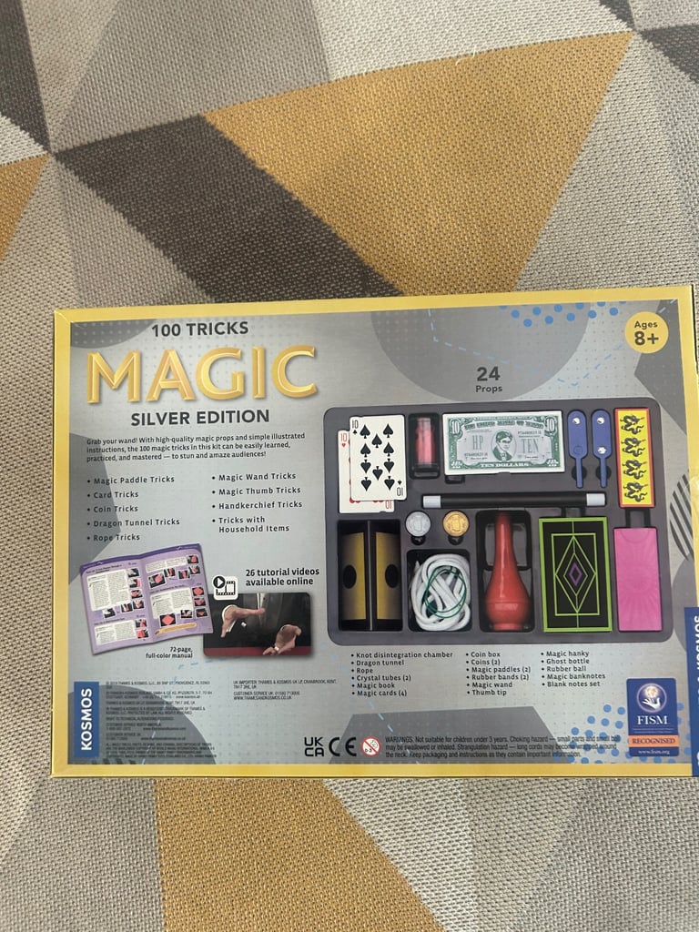 Magic game with 100 tricks, new