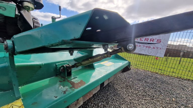 Quad atv petrol scarifier / flail mower farm stables tractor 