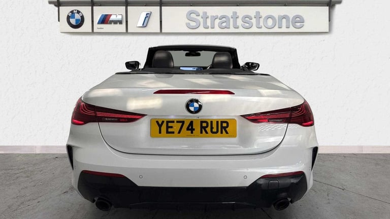 2024 BMW 4 Series 420i M Sport 2dr Step Auto Convertible Petrol Automatic