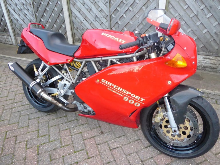 DUCATI 900 SS L REG FLAT SLIDE CARBS DYNA COILS CARBON CANS K-N PRO 100 LEADS