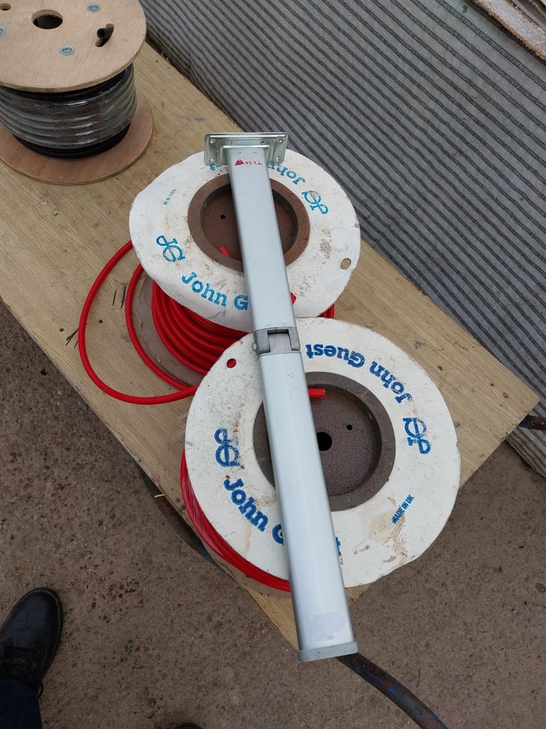 Motorhome folding table leg