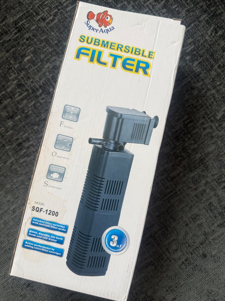 image for Super aqua submersible filter SQF-1200