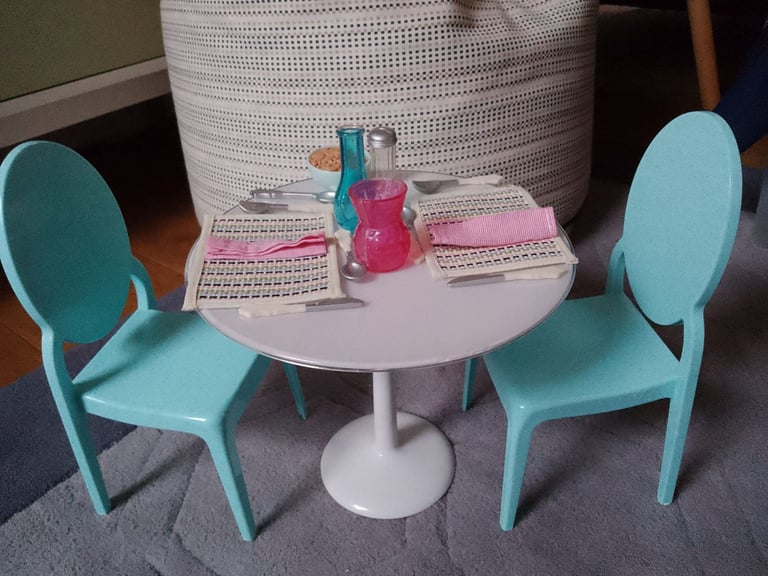 image for OUR GENERATION BREAKFAST TABLE AND TWO CHAIRS