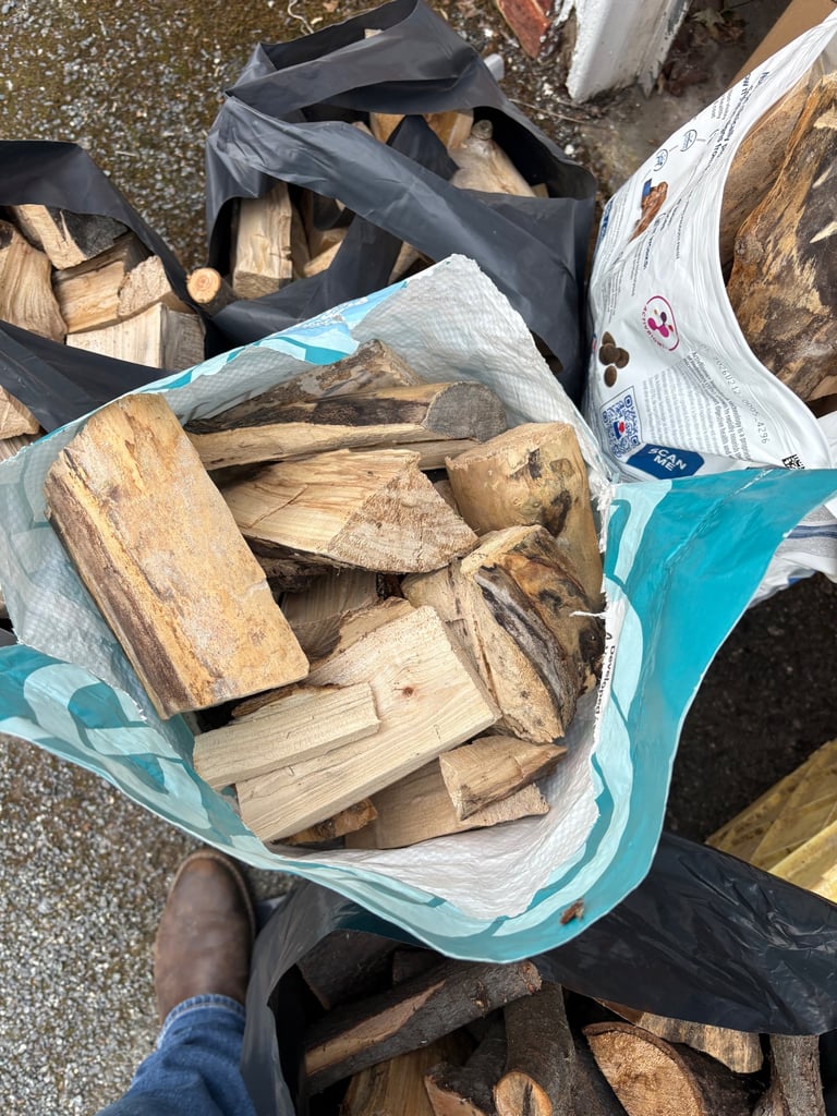 Logs for log burner / fire