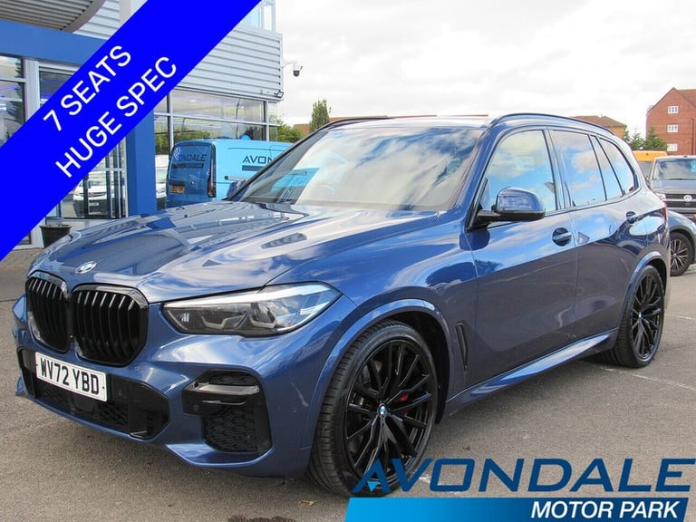 2022 BMW X5 40d MHT M Sport 4x4  7 seats with very high specification 3.0 5dr SUV Autom SUV HYBRI...