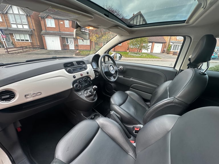 Low Miles! Fiat, 500, Hatchback, 2011, Manual, 1242 (cc), 3 doors