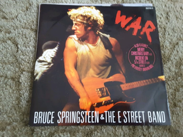 image for BRUCE SPRINGSTEEN - WAR 12&quot; ROCK