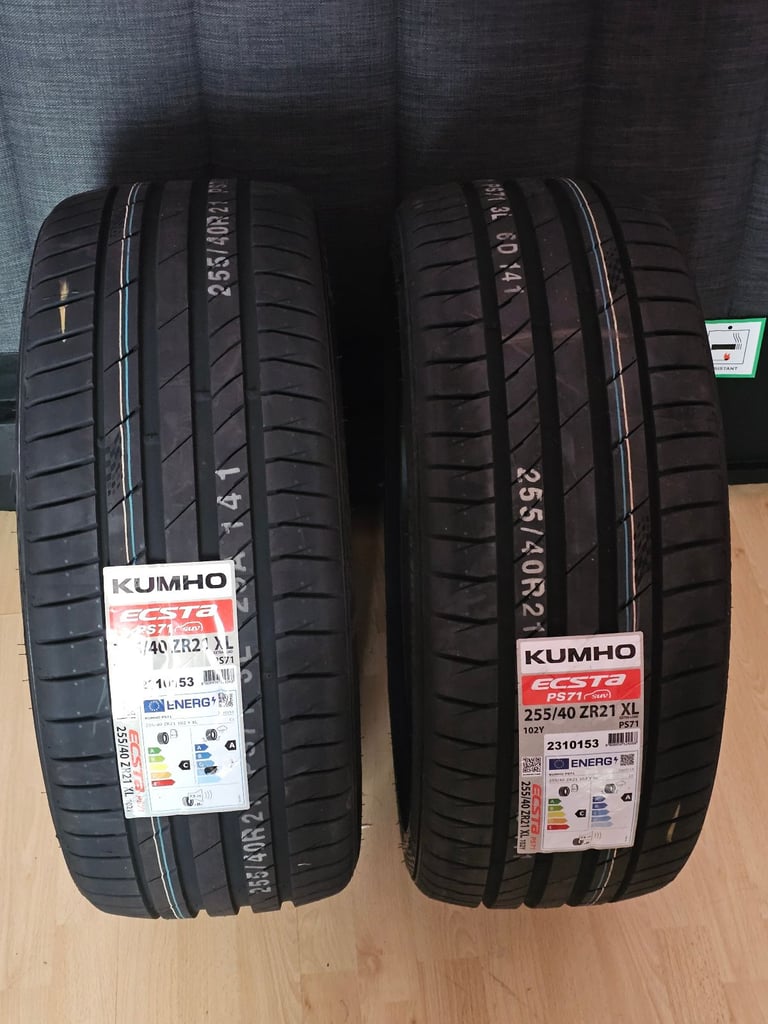 225 40 21 sp71 kumho tyer 