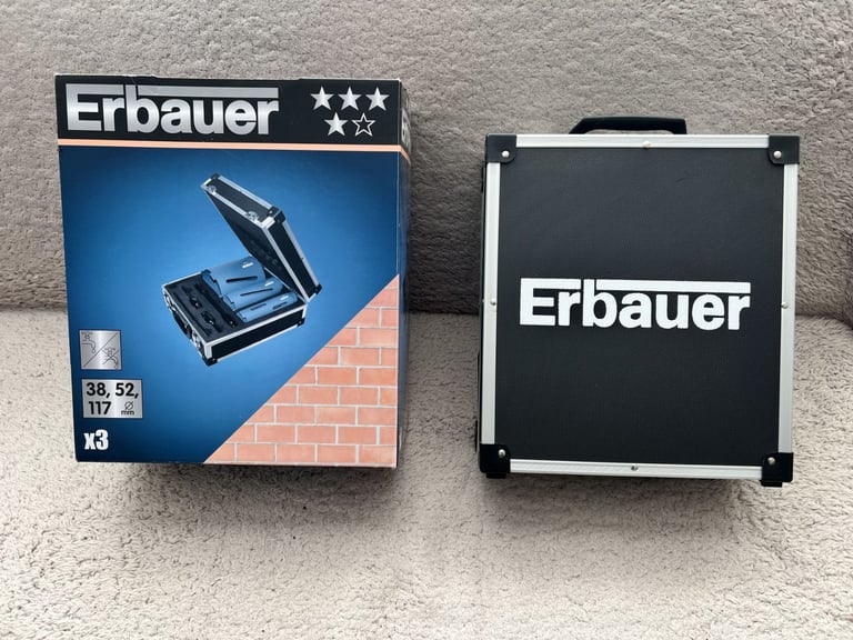 Erbauer Diamond Core drill kit (used once) for sale.